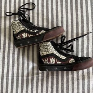 Vans Kids Sk8-Hi Reissue Side Zip Halloween Shoe Size 11.5